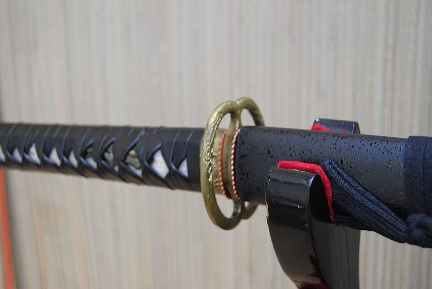 Handgeschmiedetes-Gefaltetes Samurai Schwert Katana Miyamoto Musashi 