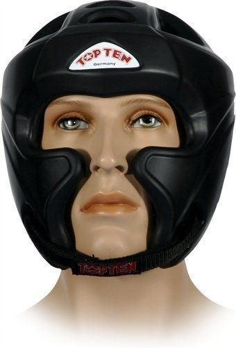 Kopfschutz „Training“ mit Jochbeinschutz - schwarz, Gr. M