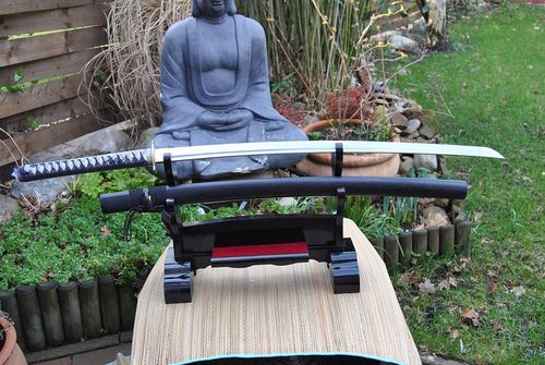 Handgeschmiedetes-Gefaltetes Samurai Schwert Katana